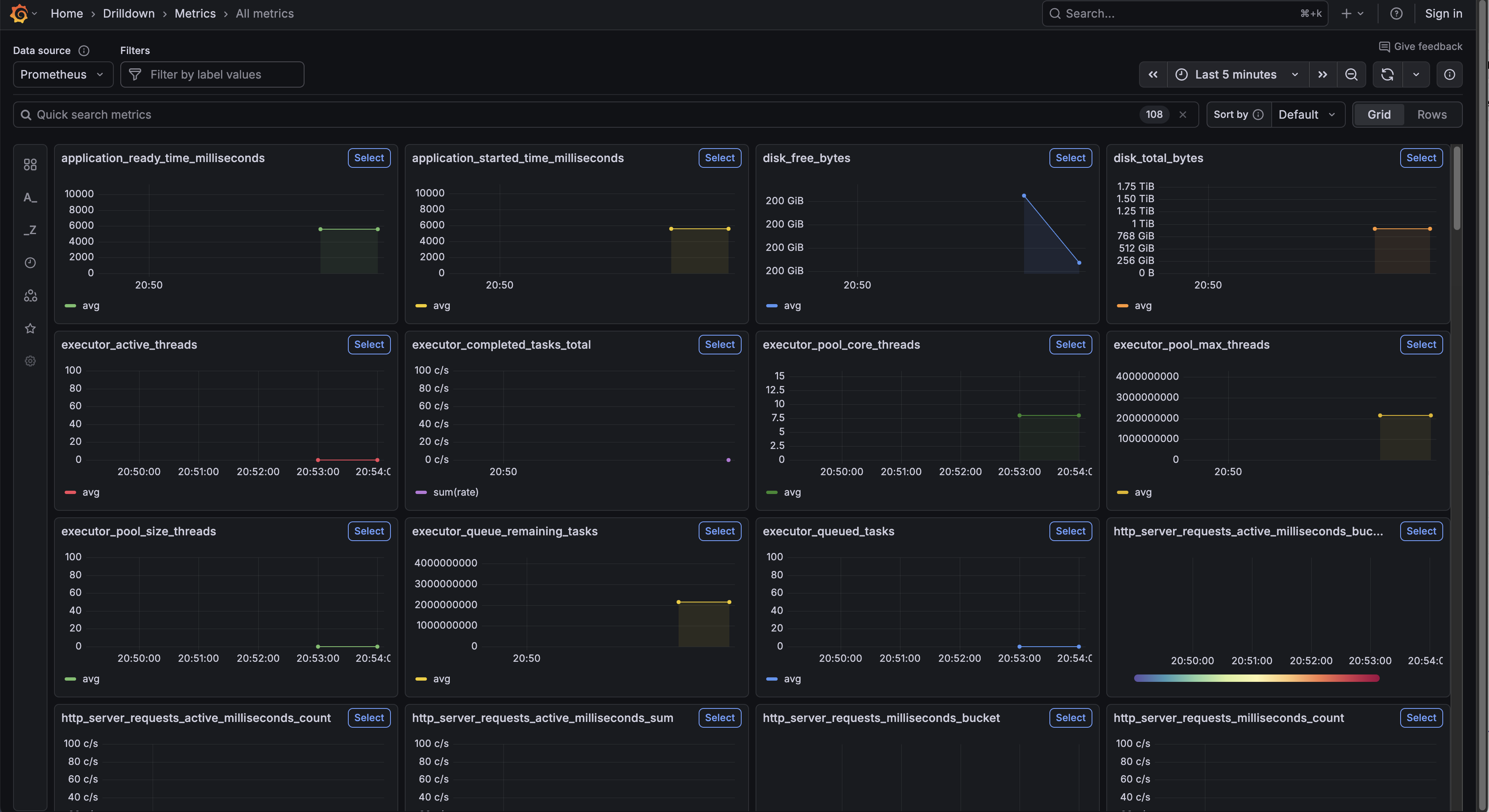 Traces in Grafana