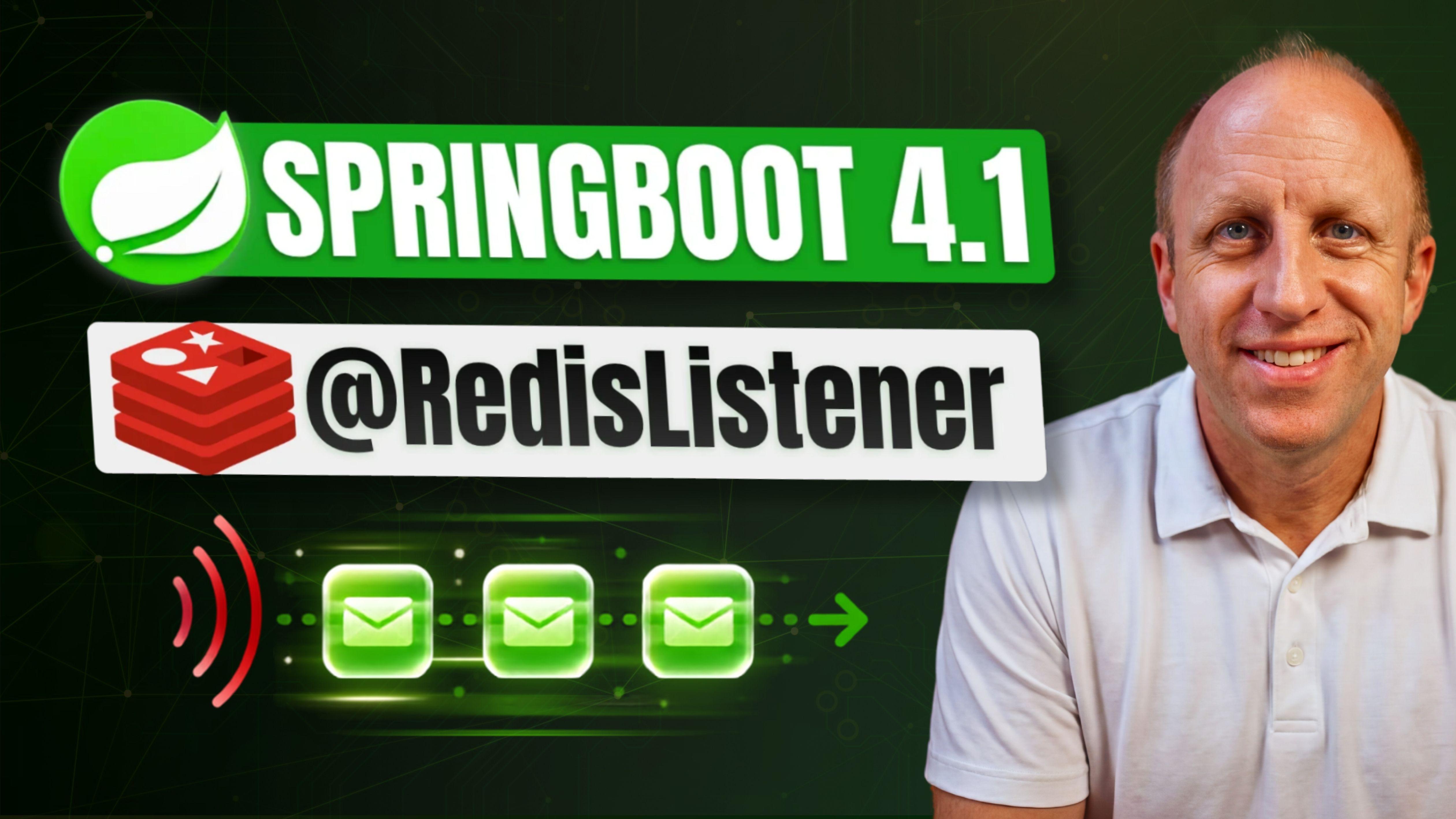 The New @RedisListener Annotation in Spring Boot 4.1