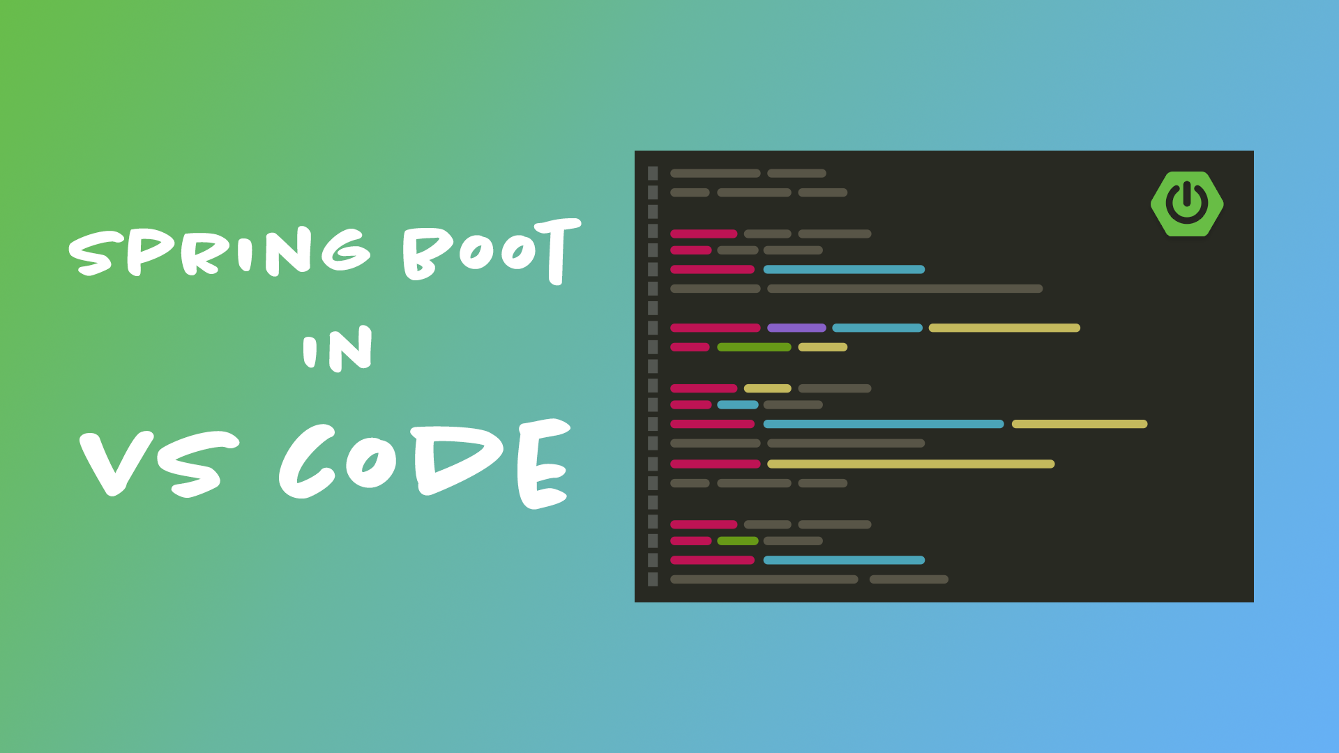 Spring Boot in Visual Studio Code