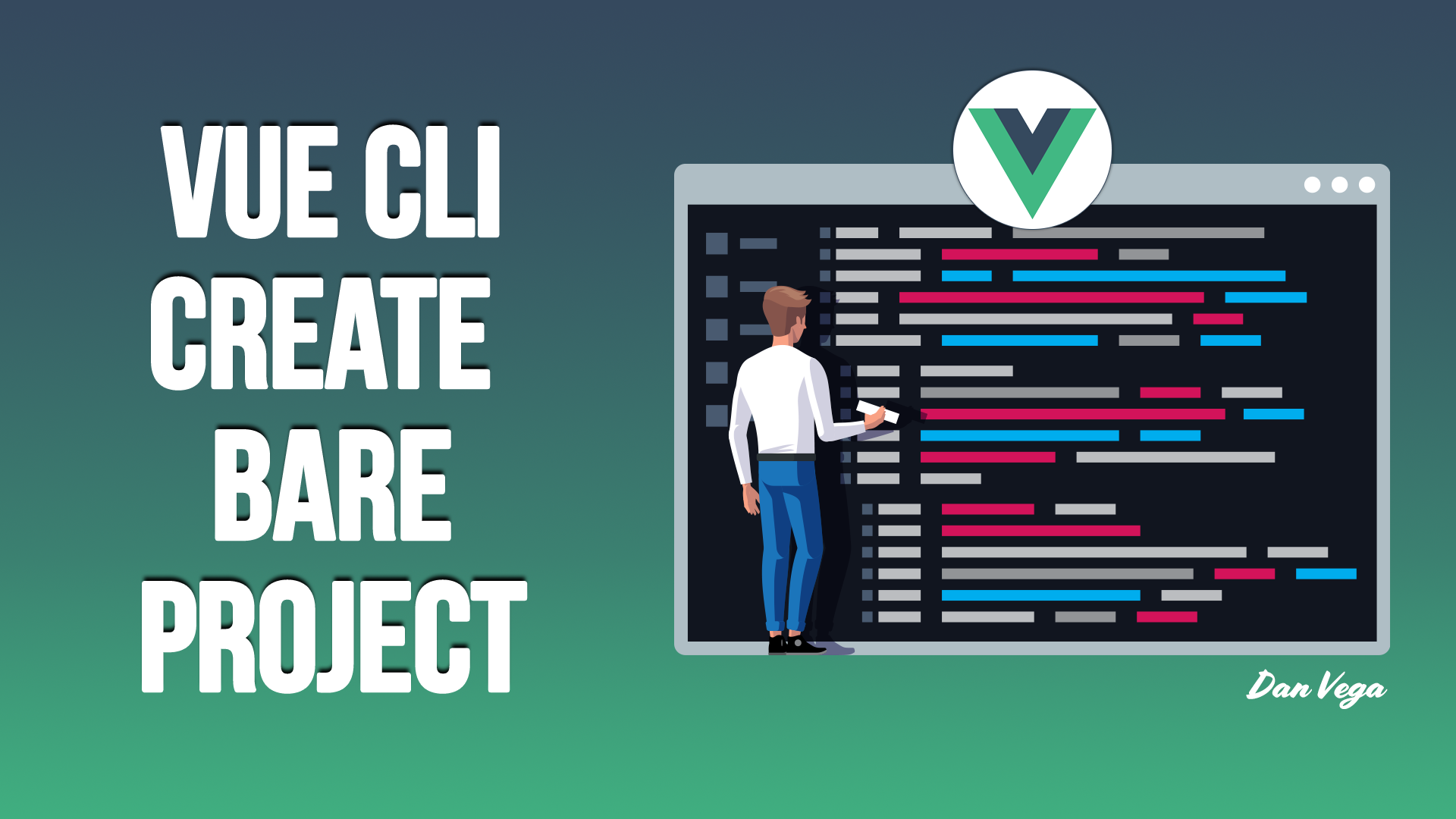 Vue CLI YouTube Video Cover