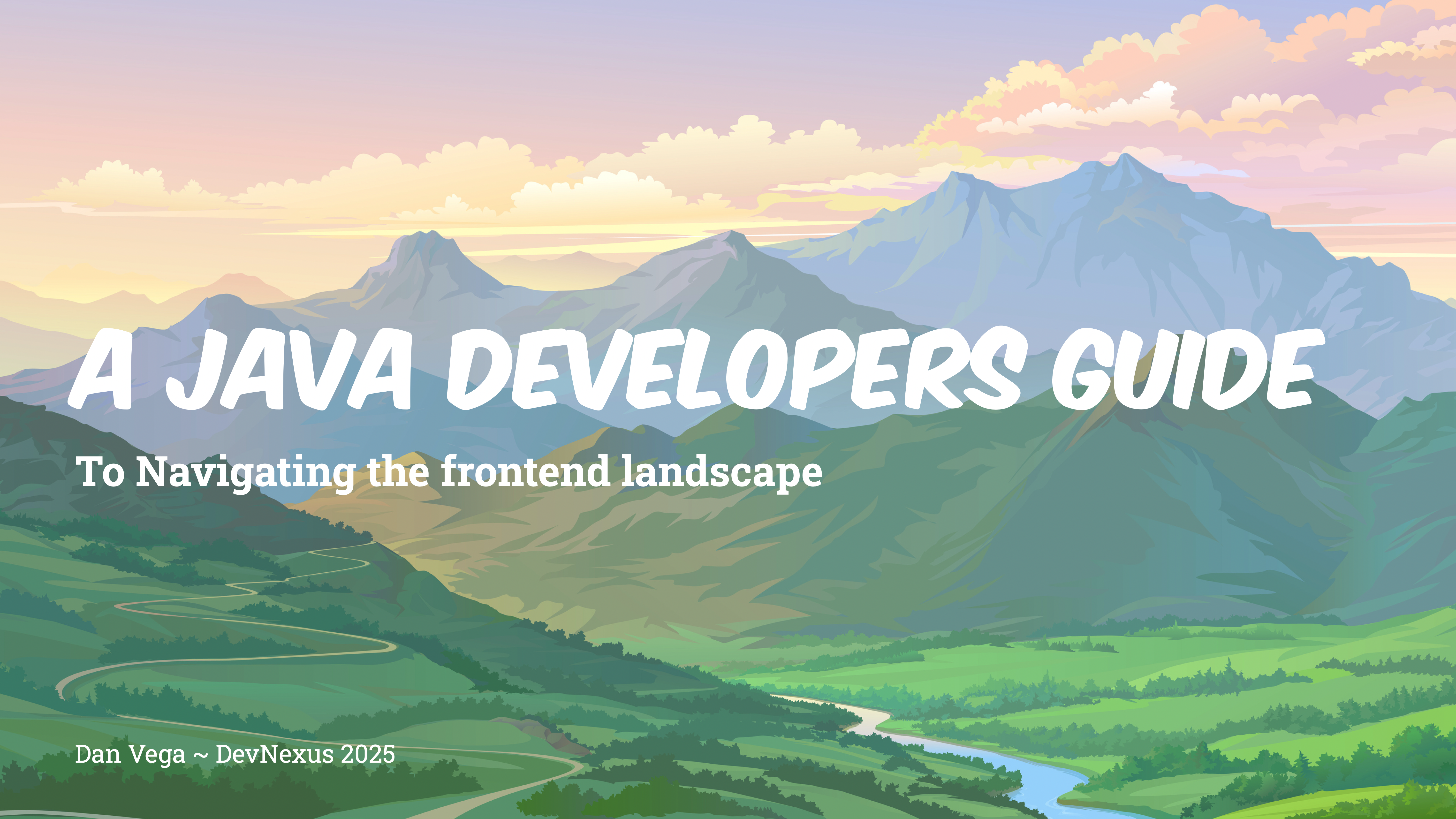 Frontend Landscape